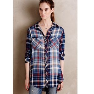 Anthropologie  Cloth & Stone Brecken Buttondown M